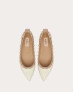 PATENT ROCKSTUD BALLET FLAT - Image 3